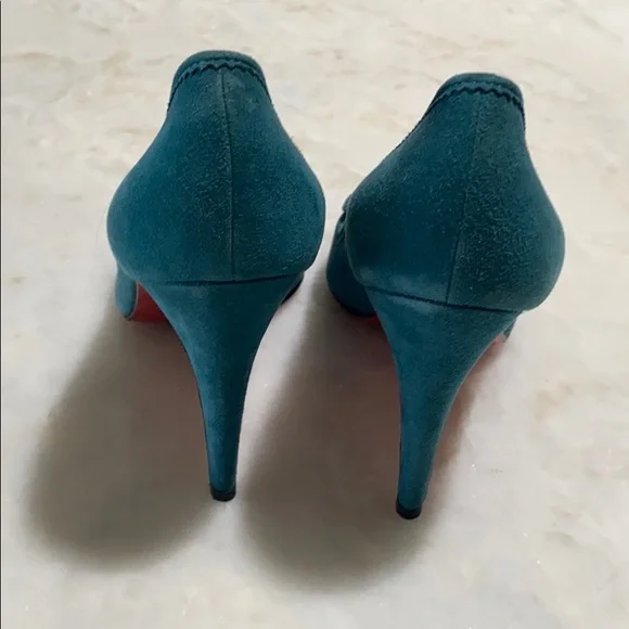 Christian Louboutin Steva Suede Tassel Pumps